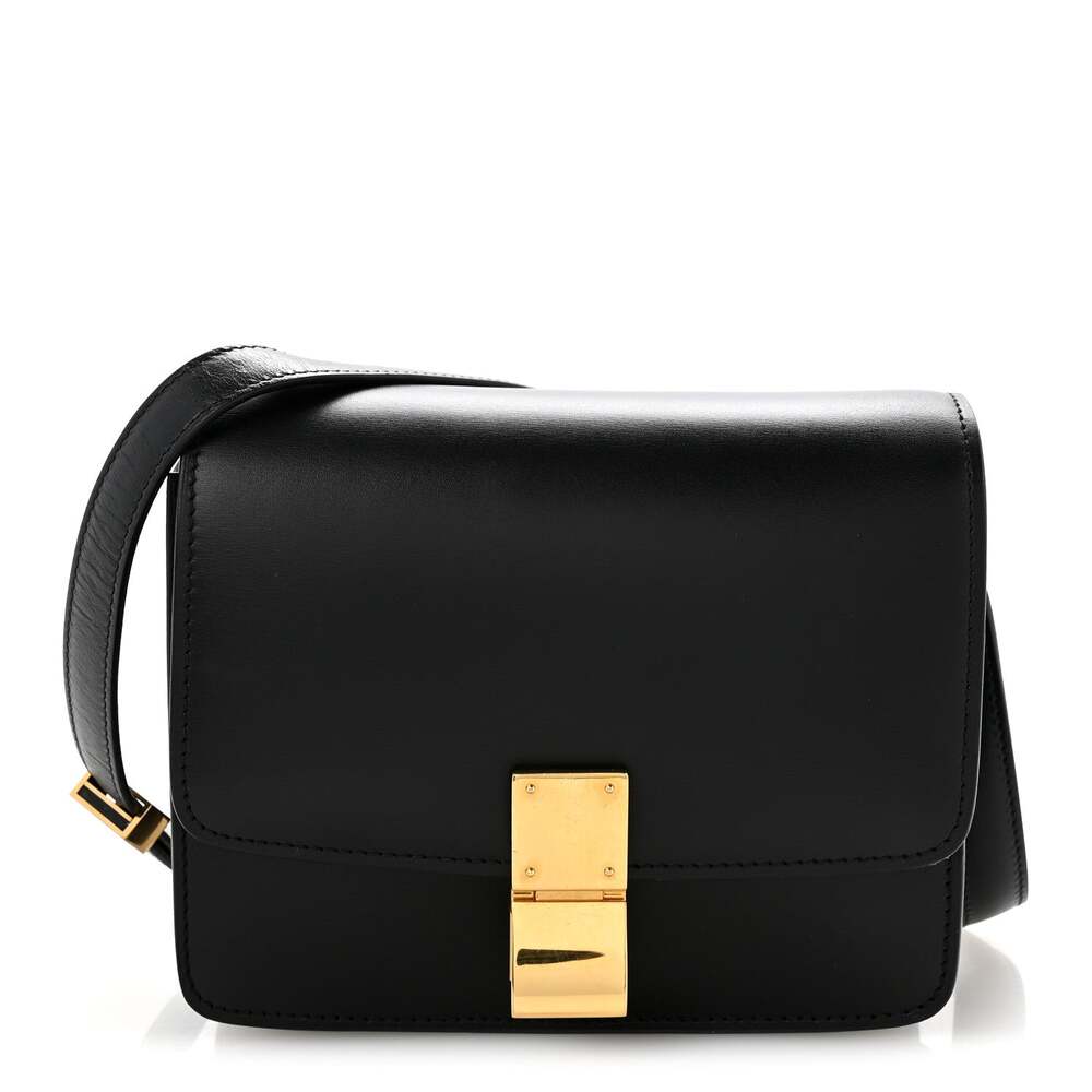 Celine Box Calfskin Small Classic Flap #270198C11B